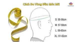 Cách đo vòng đầu móc mũ
