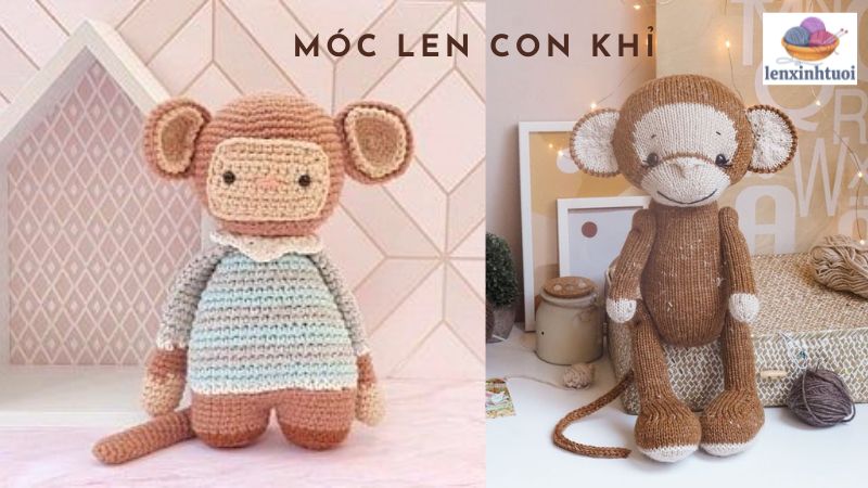 Móc Len Con Khỉ